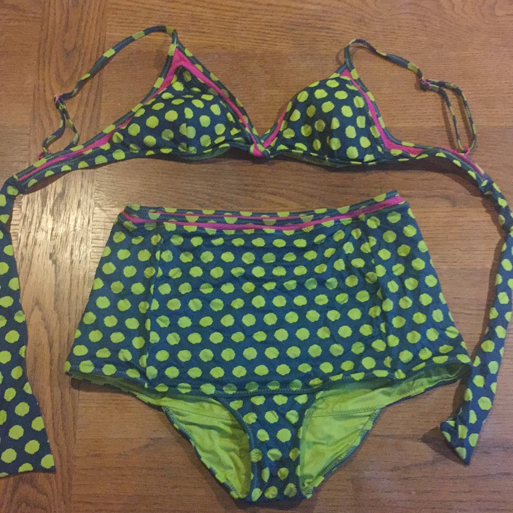 Anthropologie High Waist Swimsuit